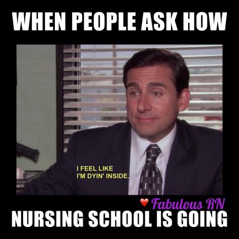 Nursing school humor. Student nurse. Return Demonstration Nursing, Nursing Funny Quotes, Nursing School Humor Funny, Nursing Students Humor, Memes Nursing, Healthcare Memes, Nursing School Quotes, Nursing School Memes, Nursing Student Humor