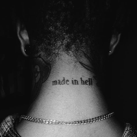 Made In Hell Tattoo, Hell Tattoo, Ancient Tattoo, Bull Tattoos, Black Men Hairstyles, Best Sleeve Tattoos, Puff And Pass, Dope Tattoos, Aesthetic Guys