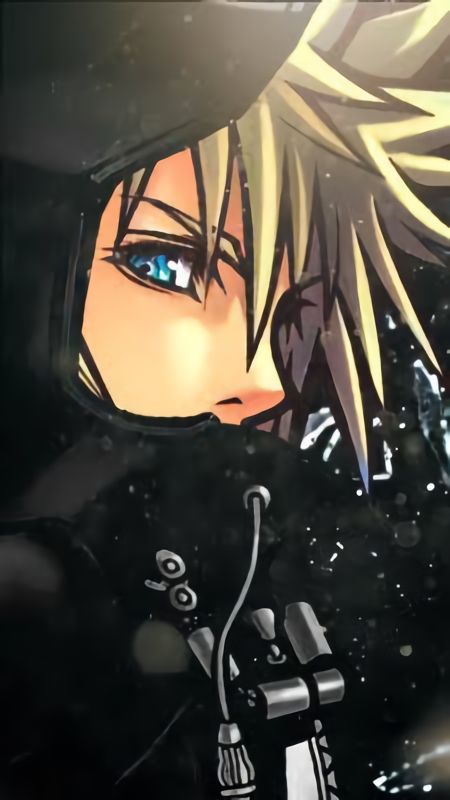 hooded roxas Cloud Kingdom Hearts, Kingdom Hearts Organization 13, Kingdom Hearts Hd, Roxas Kingdom Hearts, Kingdom Hearts Wallpaper, Kingdom Hearts Fanart, Kingdom Hearts Art, Kingdom Heart, Emo Wallpaper