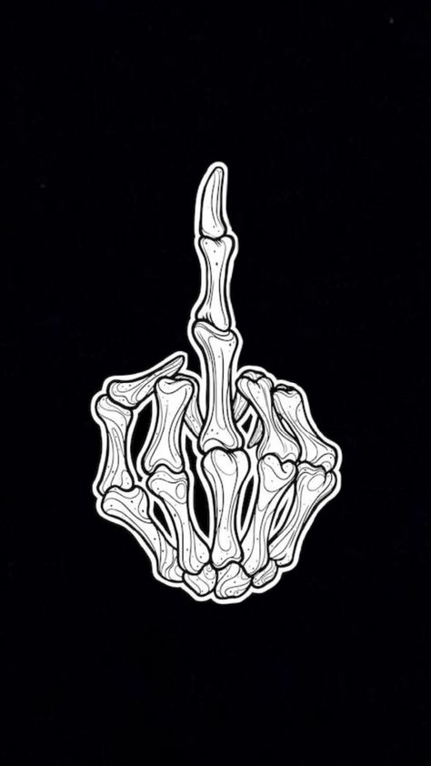 Skeleton Middle Finger, How To Draw Fingers, Anime Drawings, Skeleton, Tattoos, Drawings, Anime