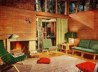 Fabulous '50s Living Room | "Better Homes & Gardens" January… | Flickr 50s Living Room, 60s Living Room, 1960s Living Room, 1950s Living Room, 1950s Home Decor, 1950s House, Ground Zero, Vintage Living Room, Living Room Green