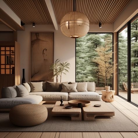 The best of 2 worlds: How to Master Japandi Interior Design for a Serene Sanctuary - axxla interior design Japandi Style Living Room, Japandi House, Japandi Living Room, Japandi Interior Design, Zen Interiors, Japandi Interiors, Japanese Home Design, Zen House, Japandi Home