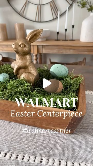 Dianna Baros on Instagram: "Comment LINK for links 🐇 to this Easter Centerpiece idea! #walmartpartner I’m in my “DIY decor era” for every holiday 😅🥰 and luckily @walmart makes it easy and affordable! 👏👏

Comment LINK and I’ll send you a DM with the items I used in this Reel. The wood bowl is a must-have you can use in so many ways year round. ❤️

Check my Stories for more Walmart spring/Easter decor I’m loving. 👆

Follow my shop @budgetbabe on the @shop.LTK app to shop this post and get my exclusive app-only content!
https://liketk.it/4yvpR #walmart #walmarthome #walmartdecor #easterdecor #eastercenterpiece #springdecor #springcenterpiece #diydecor #easterdiy #walmartdiy #walmartfinds #iywyk" Walmart Diy, Walmart Decor, Basket Centerpieces, Easter 2024, Easter Centerpiece, Walmart Home, Spring Centerpiece, Walmart Finds, Easter Flowers