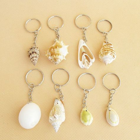 Free Shipping(10pcs/lot)Shell Key Ring Natural Shell&Conch Home Decoration Shell Crafts & Gifts Tourism Souvenirs _ - AliExpress Mobile Buddhism Wallpaper, Key Crafts, Cute Stationary School Supplies, Shells Diy, Car Charms Mirror, Stationary School, Crafts Gifts, Cute Stationary, Light Pull