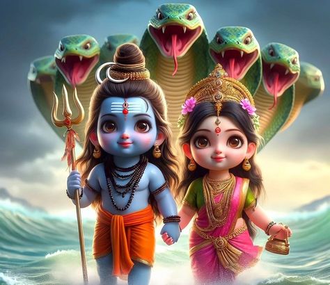 Cute Shiv Parvati, Shiv Parvati Cartoon, Shiv Parvati Images, Shiv And Parvati, Siva Parvathi, 4k Wallpaper Download, Shiv Parvati, Cute Love Photos, Cute Mobile Wallpapers