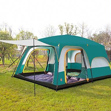 Shamocamel® 8 person Family Tent Tenda Camping, Large Tent, Family Tent Camping, Cabin Tent, Family Tent, Cabin Camping, Camping Supplies, Hammock Camping, Beach Camping