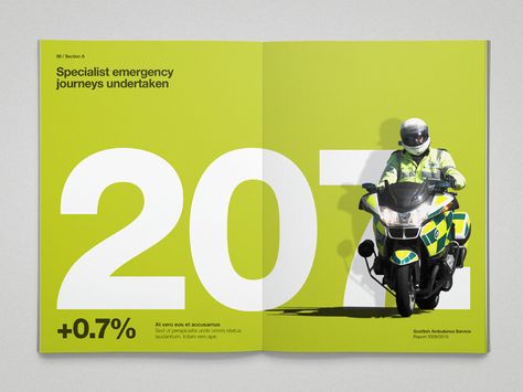 Ambulance Service - Colin Bennett Statistics Design, Iconography Design, Coffee Table Book Design, Editorial Design Layout, Graphic Design Business, Graphic Design Ads, Learning Graphic Design, Graphic Design Layouts, Editorial Layout