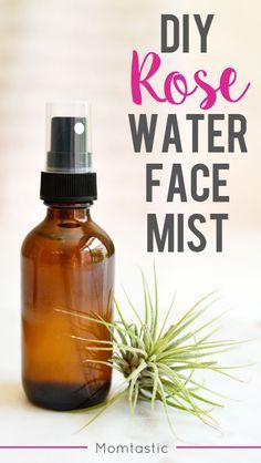 Diy Face Mist, Rose Water Face Mist, Recipes For Baby, Homemade Rose Water, Rose Water Diy, Diy Rose, Face Spray, Diy Skin Care Recipes, Hydrating Mist