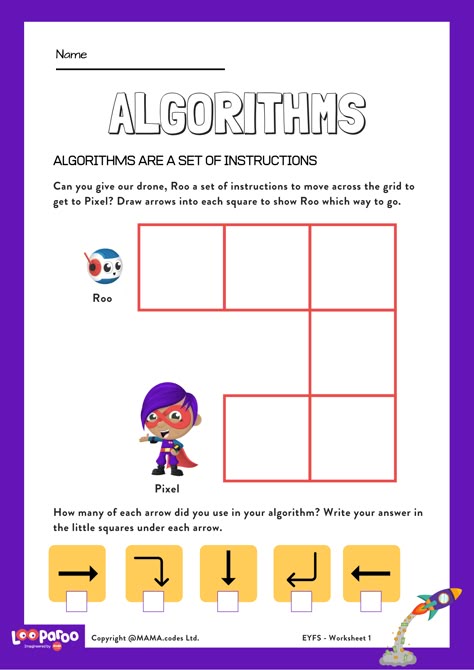 Coding For Kids Worksheets, Kindergarten Coding, Computer Coding For Kids, Computer Science Lessons, Unplugged Coding Activities, Coding And Robotics, Scratch Coding, Coding Classes For Kids, Coding Activities