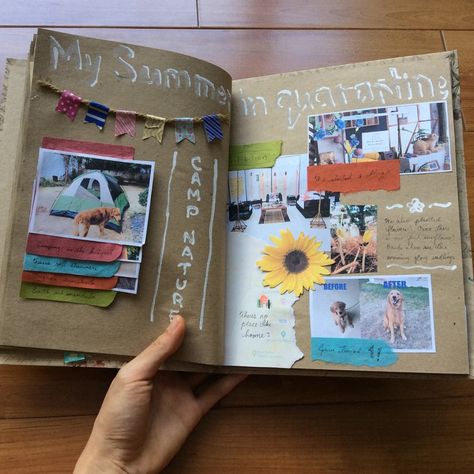 Bereal Scrapbook, How To Start Scrapbooking, 1st Page Of Journal Ideas, Ks Chithra, Scrapbook Aesthetic, Creative Prompts, My Scrapbook, Grade 9, Album Scrapbooking