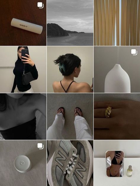 Minimalist Ig Feed, Ig Feed Ideas Aesthetic, Insta Feed Goals, Instagram Feed Goals, Instagram Feed Tips, Instagram Design Layout, Ig Feed Ideas, Goddess Aesthetic, Feed Goals