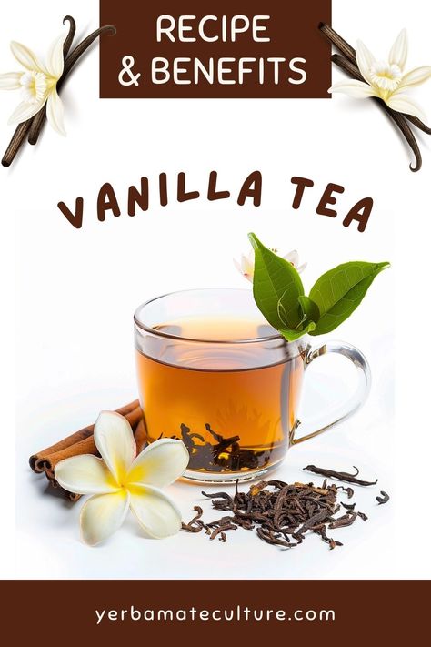 Read this guide to learn more about the health benefits of vanilla tea and how to mix it with different types of tea leaves and herbal ingredients. Bubble Tea Flavors, Vanilla Tea, Making Iced Tea, Different Types Of Tea, Tea Health Benefits, Tea Benefits, How To Mix, Types Of Tea, Flavored Tea