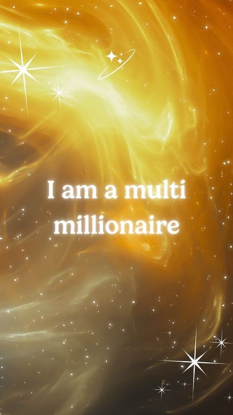 Wealth Affirmations I Am A Multi Millionaire Affirmation, I Am A Multi Millionaire, Parents Affirmations, Robotic Affirmations, Money Manifestation Wallpaper, Money Aesthetic Wallpaper, Millionaire Affirmations, Rich Parents, Manifestation Wallpaper