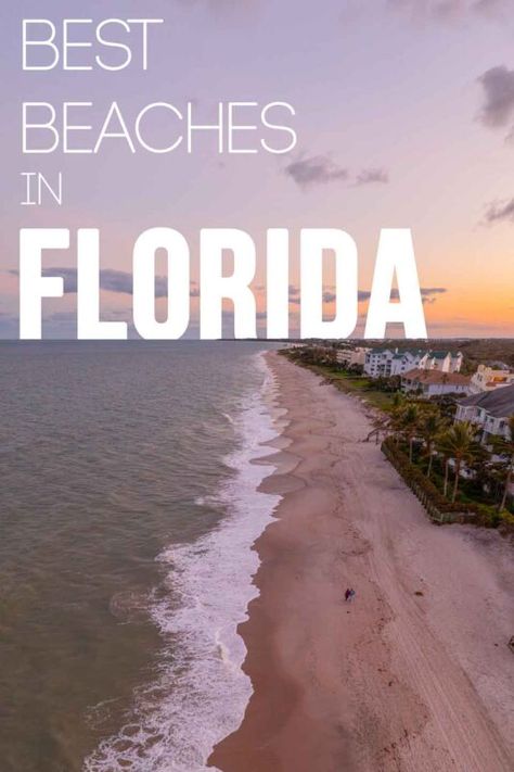 drone photo of the best beaches in florida Best Florida Beaches, Best Beaches In Florida, Beaches In Florida, Prettiest Beach, Best Beach In Florida, Naples Beach, Honeymoon Island, Navarre Beach, Places In Florida