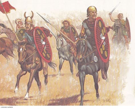 Battle Of Adrianople, Warrior Illustration, Mongol Empire, Heavy Cavalry, Roman Armor, Golden Horde, Warriors Illustration, Roman Warriors, Historical Warriors