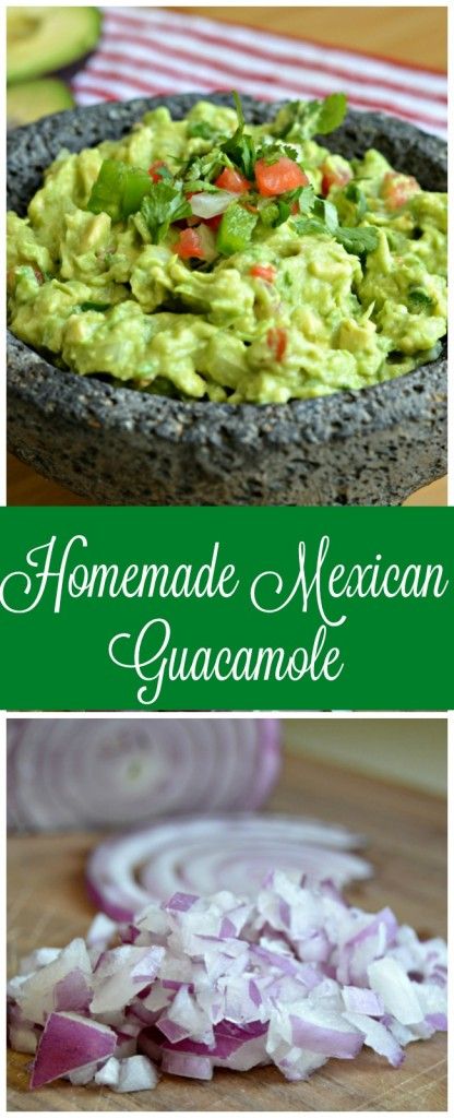 Guac! Mexican Guacamole Recipe, Mexican Guacamole, Homemade Mexican, Homemade Guacamole, Guacamole Recipe, Buffalo Chicken Dip, Avocado Recipes, Mexican Dishes, Marinara