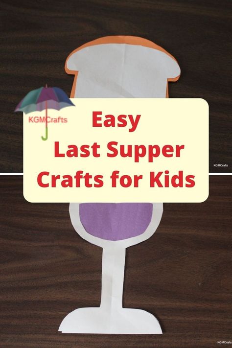 Last Supper Craft, Bible Kids Crafts, Easter Story Eggs, Kids Bible Activities, Preschool Bible Activities, Easter Religious Crafts, Toddler Sunday School, Jesus On Cross, Baby Shower Summer