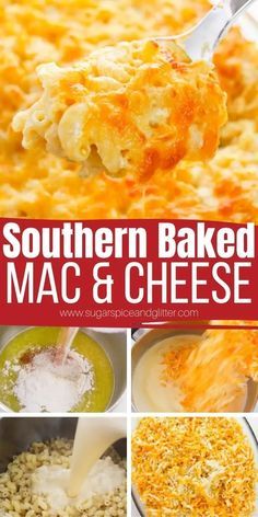 Southern Baked Mac And Cheese Recipe, Southern Baked Macaroni And Cheese, Mac And Cheese Creamy, Macncheese Recipe, Mac And Cheese Recipe Soul Food, Southern Mac And Cheese, Best Mac N Cheese Recipe, Baked Mac And Cheese Recipe, Cheese Homemade