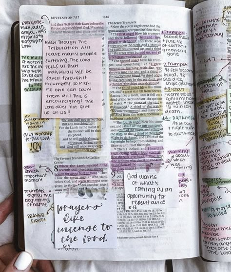 Messy Bible, Bible Goals, Scripture Study Journal, Revelation Bible Study, Bible Journal Notebooks, Inductive Bible Study, Revelation Bible, Journaling Ideas Drawings, Bible Study Ideas