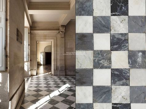 French Limestone Floor, Italian Marble Flooring, Stone Floors, French Oak Flooring, White Marble Floor, Checkerboard Floor, French Limestone, Limestone Flooring, Oak Wood Floors