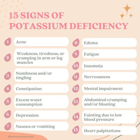 Mineral Deficiency Signs, Potassium Deficiency, Dairy Free Breastfeeding, Mineral Deficiency, No Energy, Heart Palpitations, Food Health Benefits, Hormone Support, Thyroid Issues