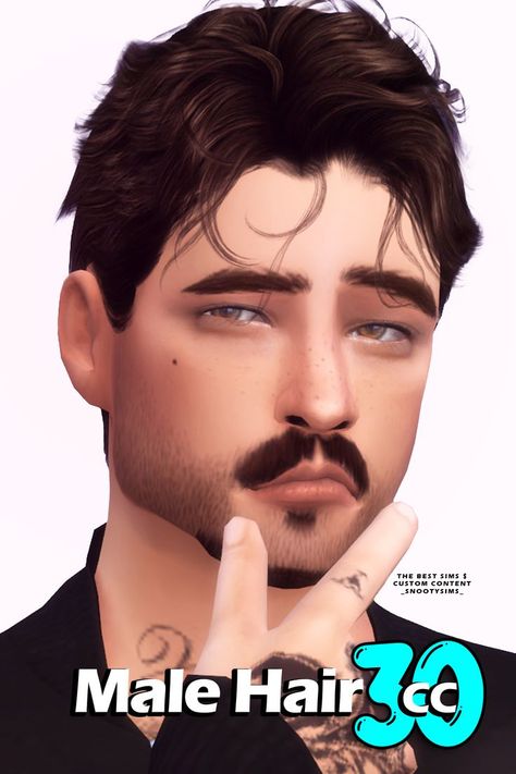 male hair cc Sims 4 Cc Male Hair Manbun, Sims 4 Cc Realistic Male Hair, Sims 4 Cc Short Fluffy Hair Male, Hair Cc Male Sims 4, Sims Mens Hair, Sims 4 Slicked Back Hair, Sims 4 Cc Male Mustache, Sims 4 Afro Hair Male Alpha, The Sims 4 Cc Male Skin Details