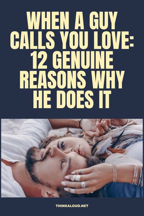 So you met this cute guy a couple of weeks ago, he seems perfect, charming, and a true gentleman, but suddenly he starts calling you his “love.” What does it mean when a guy calls you love? Is he being serious with you or does he call other girls that too? #thinkaloud #pasts #properly #lovequotes #love #loveit #lovely #couple #loveher #loveyou #loveyourself #lovehim #adorable #amor #life #bae #beautiful #couple #coupleblog #couplegoals #couples #cutecouple #cutelove #cuterelationship When He Calls You My Love, My Love Meaning, Cute Guy, Why I Love Him, True Gentleman, Pet Name, Lovely Couple, Your Crush, Love Spells