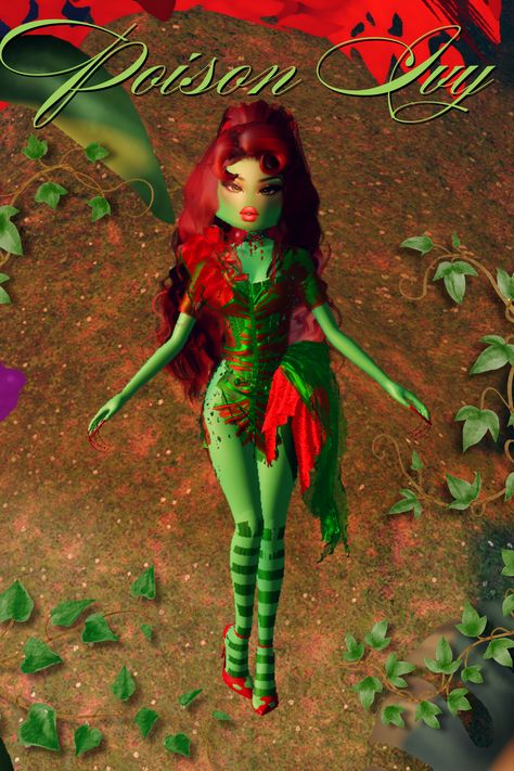 dress to impress Poison Ivy ideas or inspo ♥ themes: Halloween, Cosplay, Costume party, Fantasy, fiction, Cottagecore, Green, Nature ♥ made by me ♥ Poison Ivy Dti Outfit, Posion Ivy Outfits Dress To Impress, Poison Ivy Dress To Impress, Nature Dress To Impress, Cottagecore Dti, Green Dress To Impress, Poison Ivy Outfit, Poison Ivy Dress, Costume Party Themes