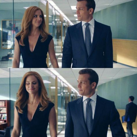 Donna And Harvey Suits, Harvey Specter And Donna, Donna And Harvey, Suits Harvey And Donna, Harvey Donna, Harvey And Donna, Suits Cast, Donna Harvey, Donna Suits