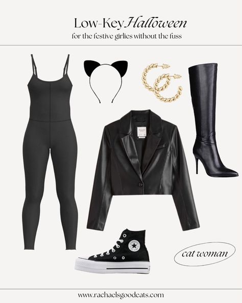 Low Key Halloween Costumes, Low Effort Halloween Costume, Minimal Halloween Costume, Sweat Jumpsuit, Fall And Winter Outfits, Boots Women, Halloween Costumes Women, Seasonal Fashion, Boots Outfit