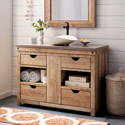 Luxury Bathroom Vanities, 48 Inch Bathroom Vanity, 48" Vanity, Bathroom Storage Units, Freestanding Vanity, Wood Bathroom Vanity, Bathroom Vanity Base, Reclaimed Oak, Vanity Base