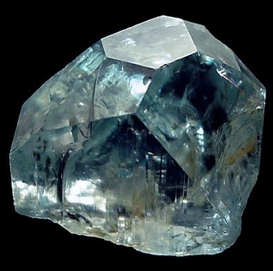 Classic Blue Russian Topaz - The Mineral and Gemstone Kingdom Ural Mountains, Minerals Crystals Rocks, Beautiful Rocks, Mineral Stone, Minerals And Gemstones, Rocks And Gems, Precious Gems, Gems And Minerals, Crystal Stone