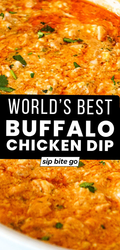 Buffalo Chicken Dip Recipe with text overlay Buffalo Chicken Dip Crock Pot, Crockpot Buffalo Chicken, Buffalo Chicken Dip Easy, Chicken Dip Recipe, Buffalo Chicken Dip Recipe, Potluck Desserts, Sunday Football, Recipe Critic, Chicken Dip