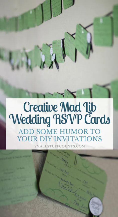 Creative Mad Lib Wedding RSVP Cards Diy Rsvp Wedding Cards, Mad Lib Wedding, Rustic Country Wedding Ideas, Wedding Rsvps, Romantic Theme Wedding, Wedding Rsvp Cards, Mad Libs, Rsvp Wedding Cards, Rustic Country Wedding