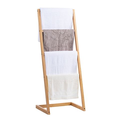 Wooden Towel Rail, Cloth Drying Stand, Kitchen Towels Storage, Pipe Towel Rack, Freestanding Towel Rack, Rustic Blanket Ladder, Wooden Drying Rack, Drying Stand, Cat Tea Towel