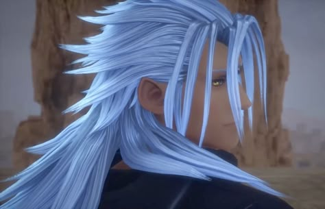 Kingdom Hearts Xemnas, Xemnas Kingdom Hearts, Animations Cartoon, Soft Smile, Black Butler Characters, Kingdom Hearts Art, You Broke My Heart, Kingdom Heart, Kingdom Hearts 3