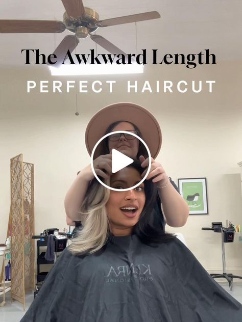 Lemon8 · The perfect “awkward length” haircut  · @helloimtaniya Awkward Hair Length, Hair Length, Hair Lengths, Hair Cuts, Hair