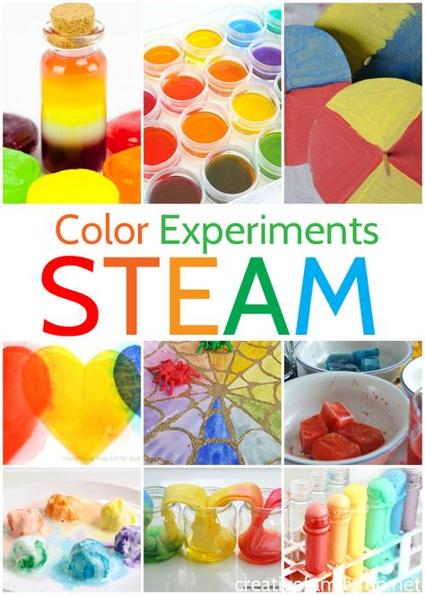 Experiment with color with these fun and amazing Color STEM Activities for Kids. Learn about chromotography, color mixing, and more. #STEM #kids #science Preschool Monthly Themes, Stem Activities For Kids, Kindergarten Stem, Preschool Stem, Preschool Science Activities, Preschool Colors, Stem Crafts, Kid Experiments, Science Activities For Kids