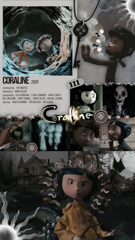 Coraline Desktop Wallpaper Hd, Animeyshen Wallpaper, Good Phone Wallpapers, Coraline Wallpaper Collage, Coraline Ipad Wallpaper, Cool Halloween Backgrounds, Coraline Halloween Wallpaper, Coraline Wallpaper Ipad, Wybie Wallpaper