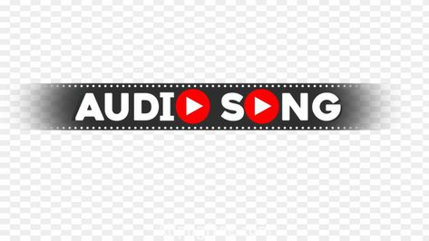 Audio Song Logo, Audio Video Logo, Audio Song Png, Song Poster Background, Audio Logo Design, Poster Design Png, Song Poster Design, Banner Editing Png, Song Logo