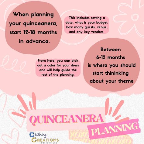 🌟 Planning a Quinceañera? A detailed timeline is your best friend! 🕒 Every moment counts from dress fittings to dance rehearsals. Our upcoming Quinceañera Party Planner ensures nothing is overlooked, making your celebration as magical as it should be. 🎉 Stay tuned—this essential guide is coming soon to help you celebrate without the stress! ✨Check out our current Party Planner available for purchase. Click our link in bio! #DIYQuinceañera #QuinceañeraPlanning #QuinceañeraInspiration #Quinceañ... Quinceanera Planner, Quinceanera Planning, From Dress, Quinceanera Party, Sweet 16 Parties, Party Planner, Quinceanera, Sweet 16, Stay Tuned