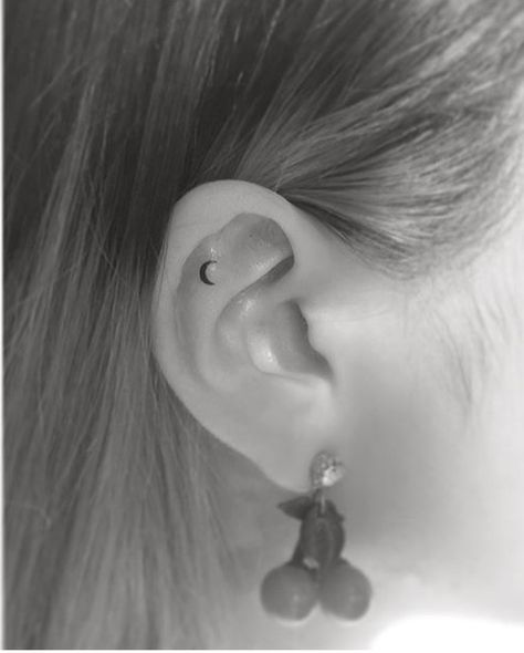 Crescent Moon Tattoo, Moon Tattoo, Crescent Moon, Crescent, Ear Cuff, Moon, Cuff, Tattoos