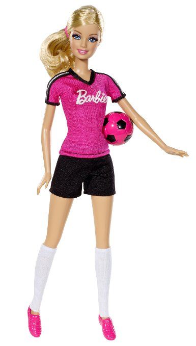 Barbie Careers Soccer Player Fashion Doll Barbie Careers, Short Noir, Barbie Costume, Football Game Outfit, Barbie Style, Barbie Toys, Barbie Party, Dolls For Sale, Barbie I