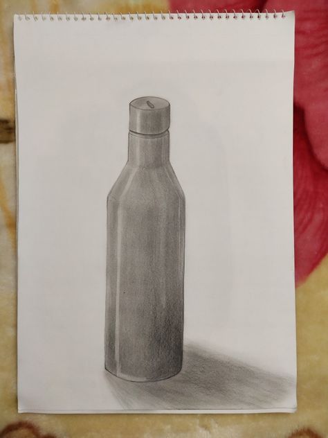 Pencil Sketches, Book Art Drawings, Realistic Drawings, Pencil Sketch, Pita, Drawing Sketches, Pencil Drawings, Bottles Decoration, Book Art