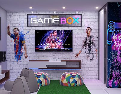 Playstation Room Decor, Ps5 Room, Gaming Parlour, Gaming Cafe, Playstation Room, Furniture Store Interior, Games Room Inspiration, Gaming Lounge, Game Cafe