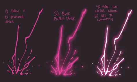 Draw Lightning, How To Draw Lightning, Lightning Drawing, Clip Studio Paint Tutorial, Dnd Spell Cards, Drawing Magic, Lightning Effect, Lightning Art, Super Powers Art