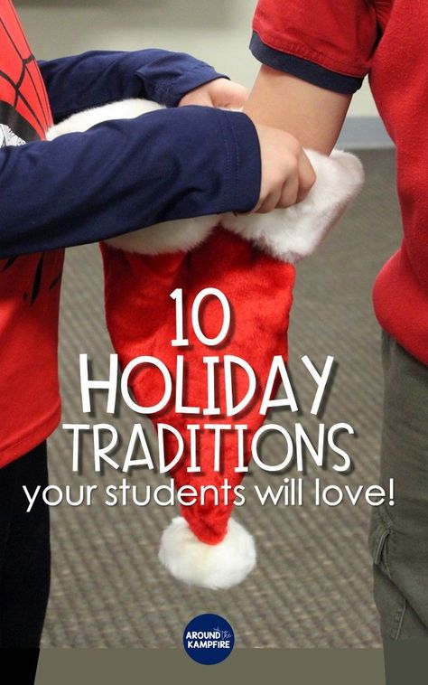 Find unique and fun holiday activities for 1st, 2nd, and 3rd grade students that keep them engaged, still learning, AND having fun! These teaching ideas and Christmas activities have become favorite traditions in my classroom! Fun Holiday Activities, Classroom Christmas Activities, Classroom Christmas Party, Third Grade Activities, Traditions To Start, Holiday Classroom, Winter Classroom, School Celebration, Holidays Around The World