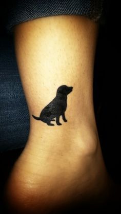 Top 40+ Best Labrador Tattoo Ideas And Designs – Page 8 – The Paws Dog Owner Tattoo, Labrador Tattoo, Lab Tattoo, Black Labs Dogs, Dog Memorial Tattoos, Pawprint Tattoo, Lab Dog, Paw Tattoo, Memorial Tattoo