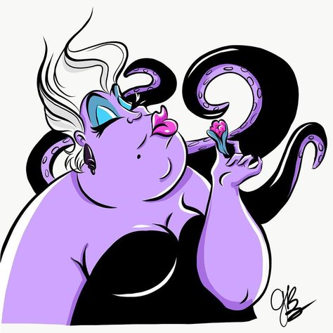 My favorite Sea Witch for Mermay 💜 #ursula #thelittlemermaid #ariel #mermay #mermaid #seawitch #poorunfortunatesouls #bodylanguage #disney… Disney Sleeve, Evil Disney, Tema Disney, Dark Disney, Disney Villains Art, Sea Witch, Pinturas Disney, Disney Films, Disney Fun