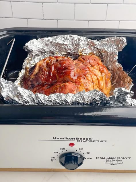 Baked Ham In Electric Roaster, Ham In A Nesco Roaster, Spiral Ham In Nesco Roaster, Honey Baked Ham In Electric Roaster, Cooking A Ham In A Roaster, How To Cook A Spiral Ham In An Electric Roaster, Roasted Ham In Roaster, Shank Ham In Electric Roaster, How To Cook A Ham In A Roaster